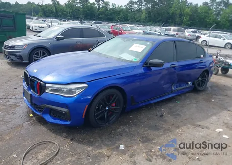 2017 BMW Alpina B7 xDrive z USA, uszkodzony, nr VIN WBA7F2C34HG423064